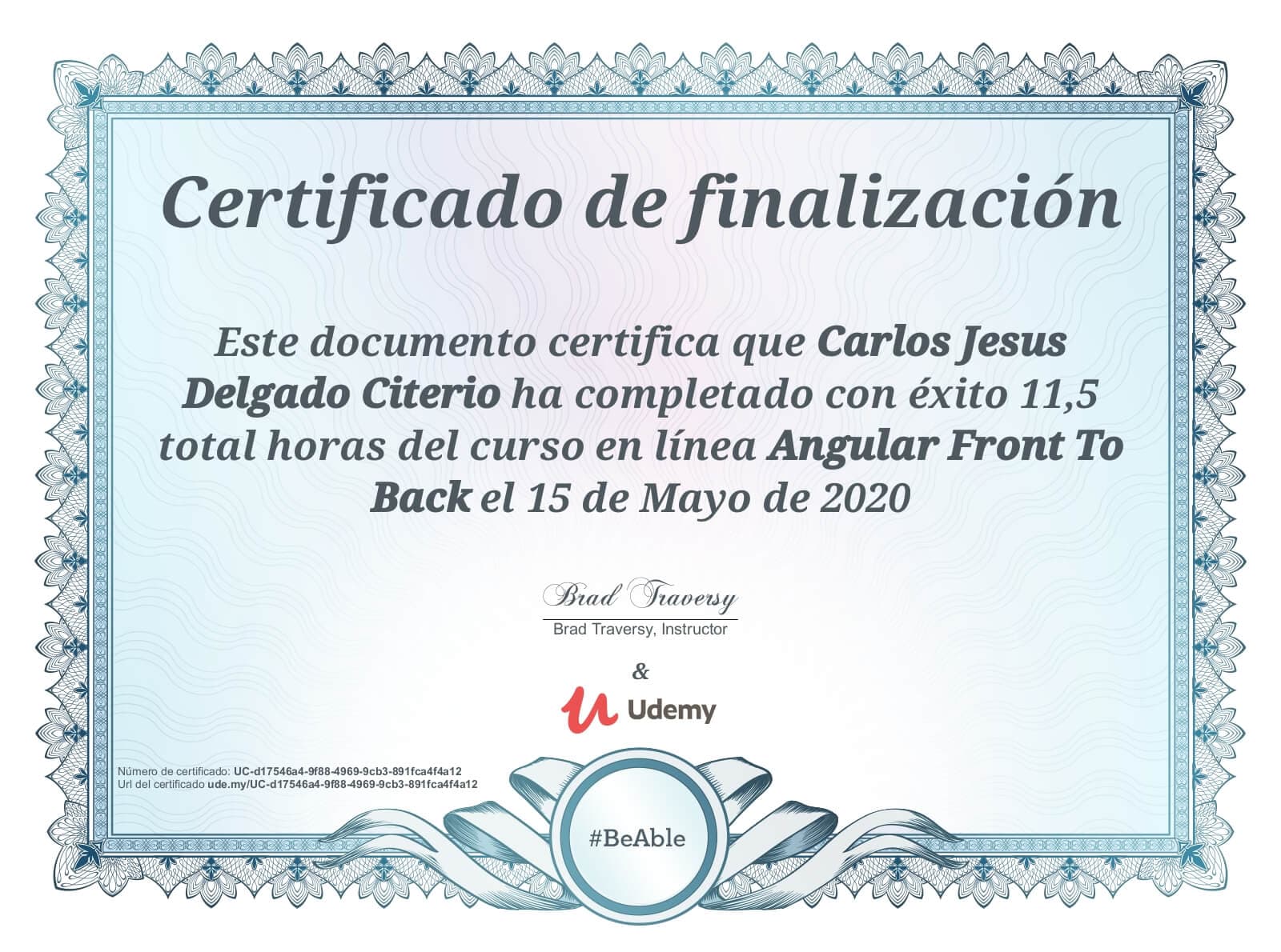 angular course certification